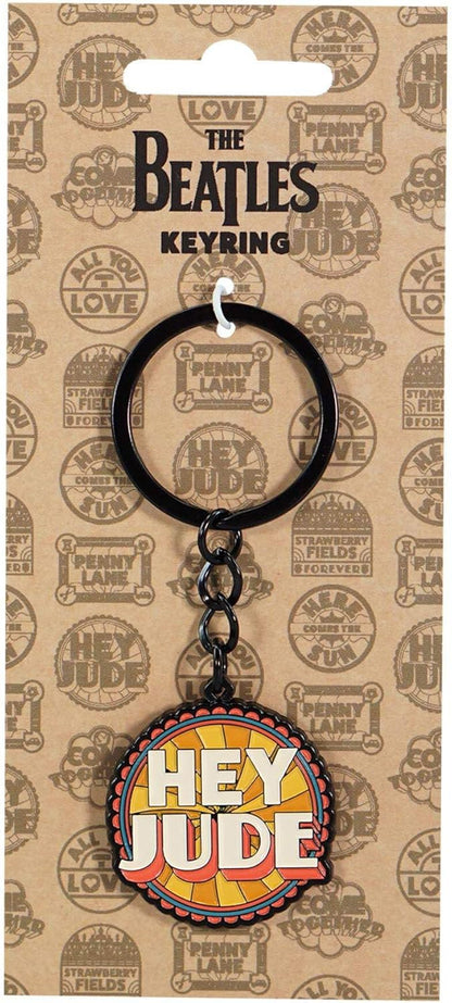 Half Moon Bay Keyring Metal - The Beatles (Hey Jude