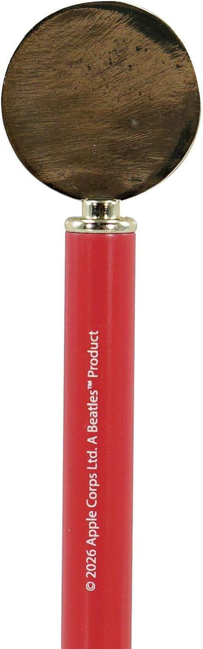 Half Moon Bay Beatles Pen with Decorative Topper, Collectible Writing Pen for Classic Rock Music Fans 5.5 Inch Metal