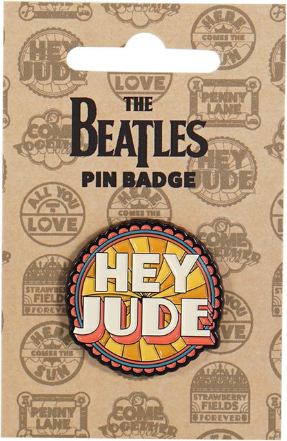 Half Moon Bay Beatles Pin Badge, Iconic Lapel Brooch for Jackets and Bags 1.5 Inch Metal