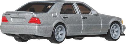 Hot Wheels Cars, Premium Fast & Furious, Mercedes Benz 500 SEL, 1:64 Scale Die-Cast Car for Collectors Inspired by Movie Franchise, JHW67