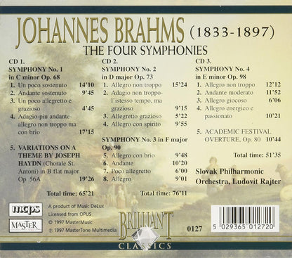 Johannes Brahms - The Complete Symphonies