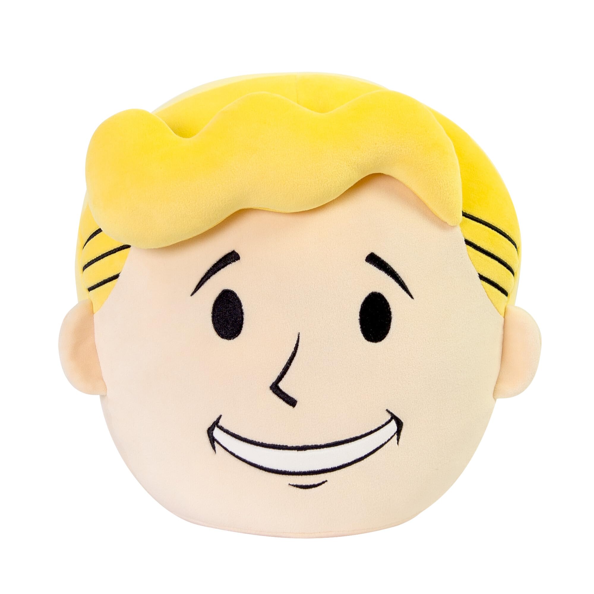 Club Mocchi-Mocchi Fallout Vault Boy Mega Plush Toy 11 Inch, Officially Licensed Soft Collectible, Premium Squishy Gaming Cushion, Fallout Merchandise Gift for Gamers, Fans and Collectors