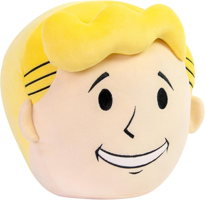 Club Mocchi-Mocchi Fallout Vault Boy Mega Plush Toy 11 Inch, Officially Licensed Soft Collectible, Premium Squishy Gaming Cushion, Fallout Merchandise Gift for Gamers, Fans and Collectors