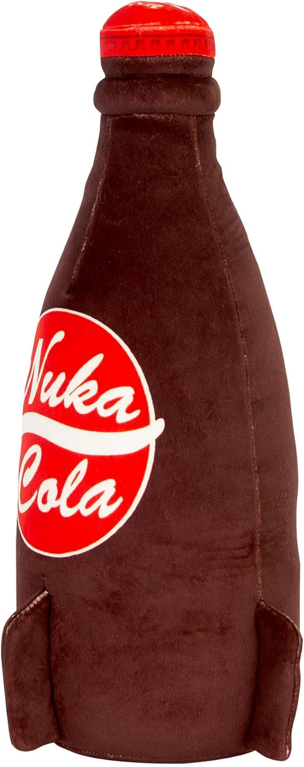 Club Mocchi-Mocchi Fallout Nuka-Cola Mega Plush Toy 17 Inch, Officially Licensed Soft Collectible, Premium Squishy Gaming Cushion, Fallout Merchandise Gift for Fans, Gamers and Collectors