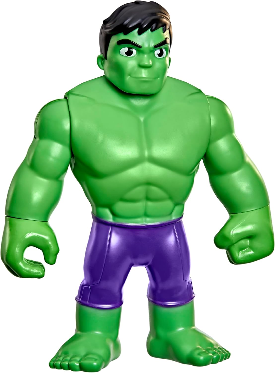 Marvel Spidey and His Amazing Friends Supersized Hulk 22.5-cm Action Figure, Preschool Super Hero Toy, Children Aged 3 and Up