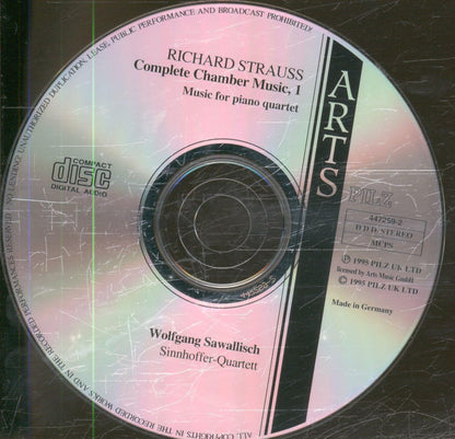 Complete Chamber Music - Music For Piano Quartet
