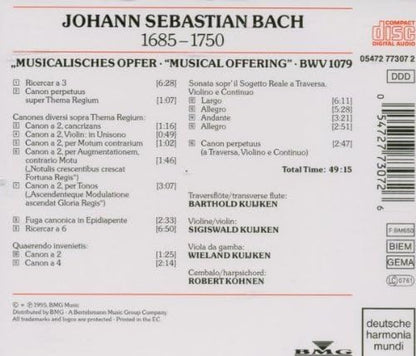Musical Offering Bwv 1079