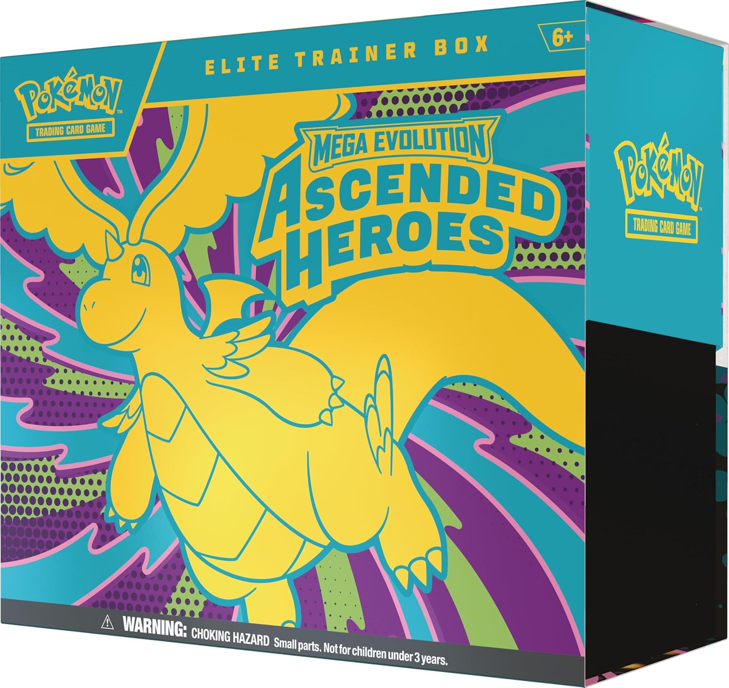 Pokémon TCG: Mega Evolution—Ascended Heroes Elite Trainer Box (1 Full-Art Promo Card, 9 Booster Packs & Premium Accessories