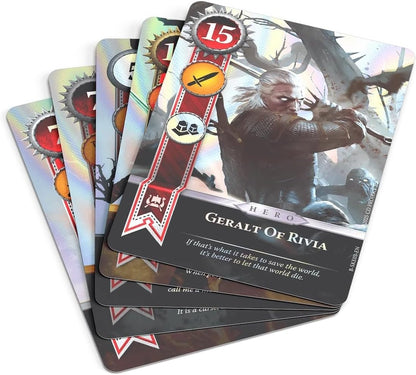 Gwent Legendary Ballad Monsters, 10 Cards, Collectible Card Game