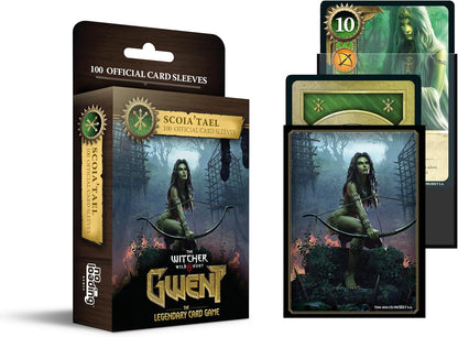 Gwent Art Sleeves - Scoia'tael, Contains 100 Art Sleeves, Standard Size
