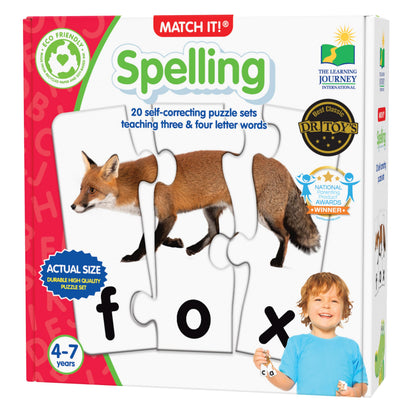 The Learning Journey Match It! Spelling