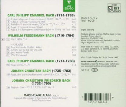 Oeuvres pour orgue