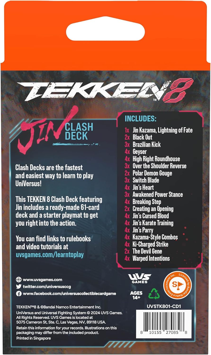 Universus: Tekken 8: Clash Deck - 2 Set