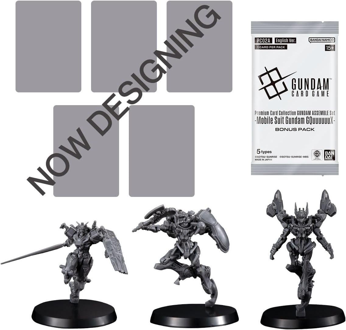 Gundam Card Game Premium Card Collection Assemble Set - Mobile Suit Gundam GQUUUUUUX (PC02A