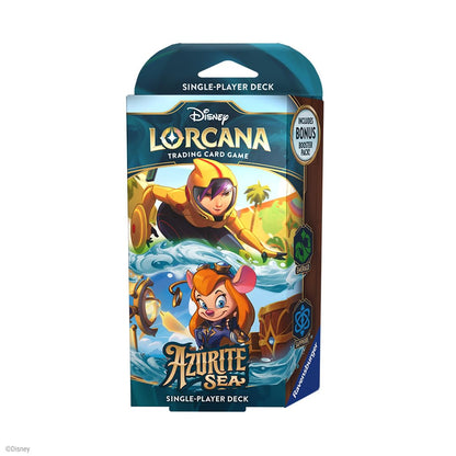 Ravensburger Disney Lorcana Trading Card Game for Adults and Kids Age 8 Years Up - Starter Deck B - Set 6: Azurite Sea - Collectable TCG