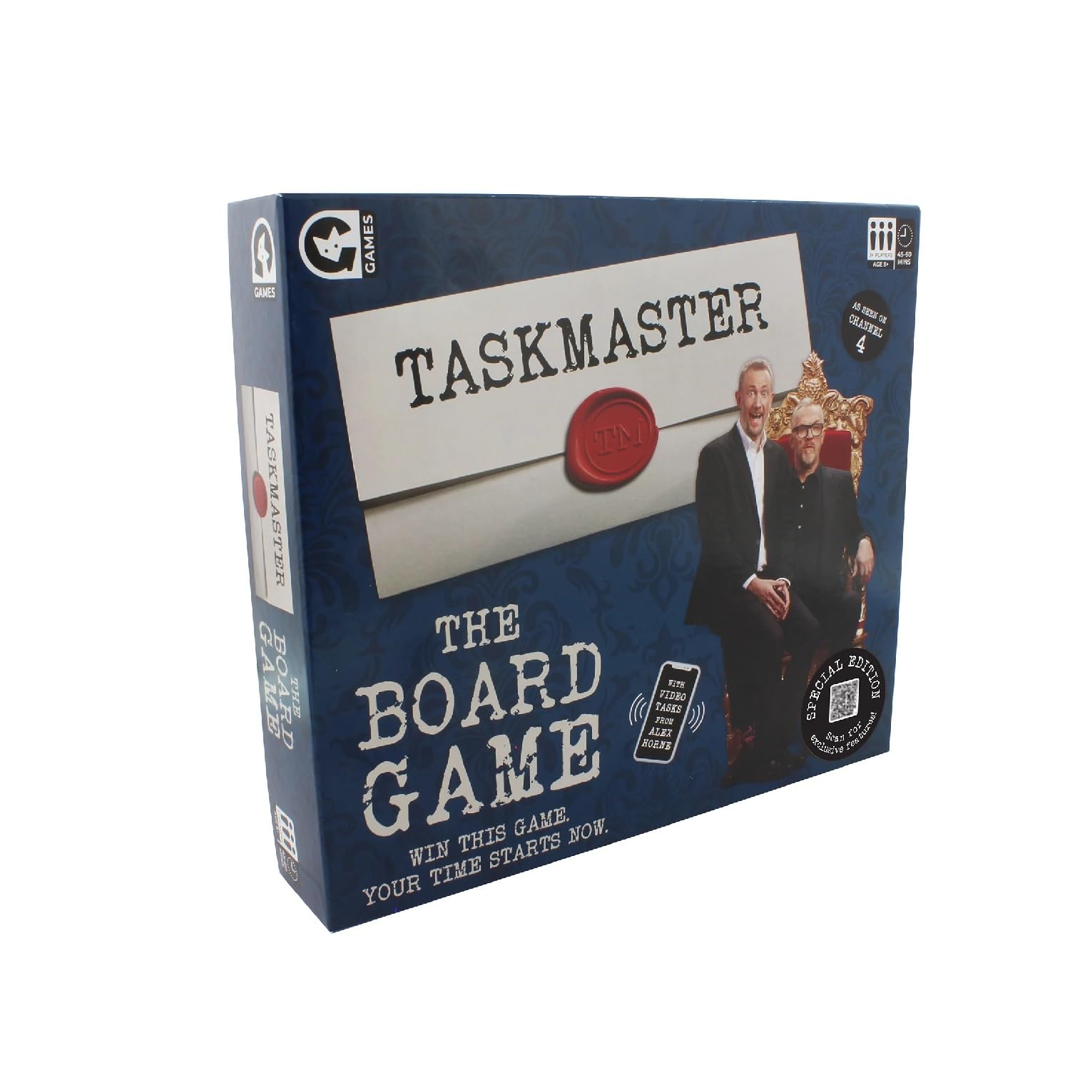 Ginger Fox -Taskmaster Board Game - New/Boardgames