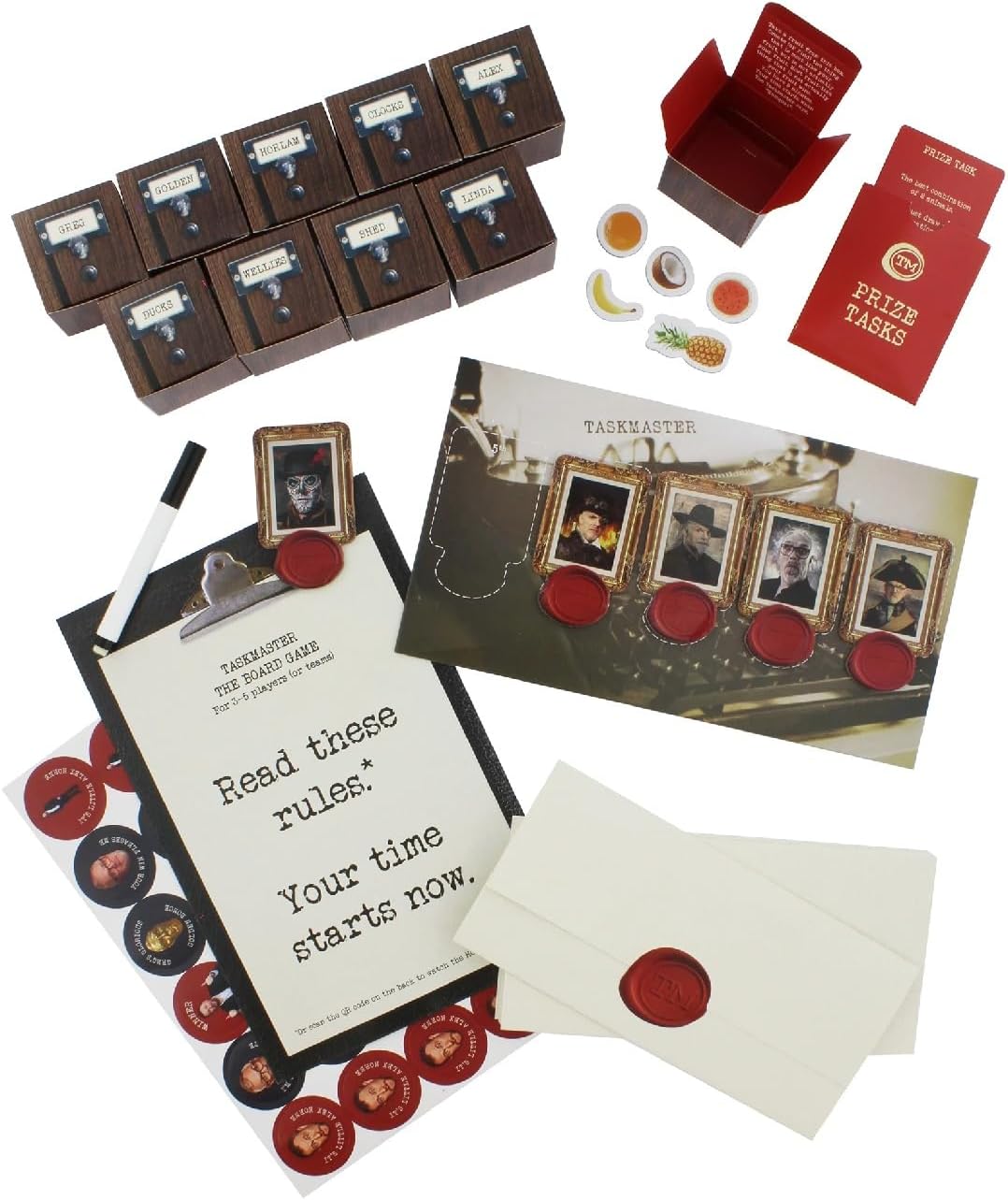 Ginger Fox -Taskmaster Board Game - New/Boardgames