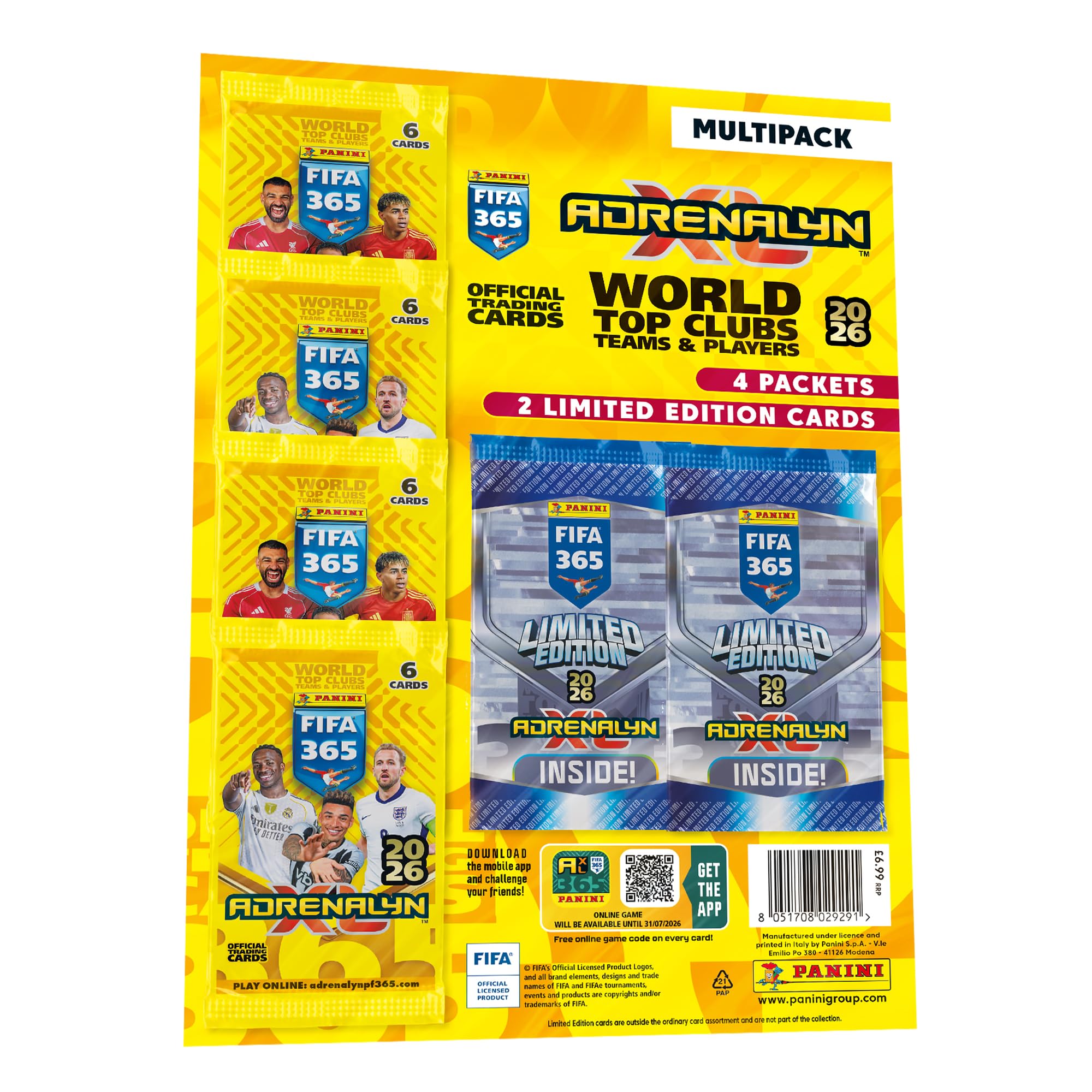 Panini FIFA 365 Adrenalyn XL Trading Cards