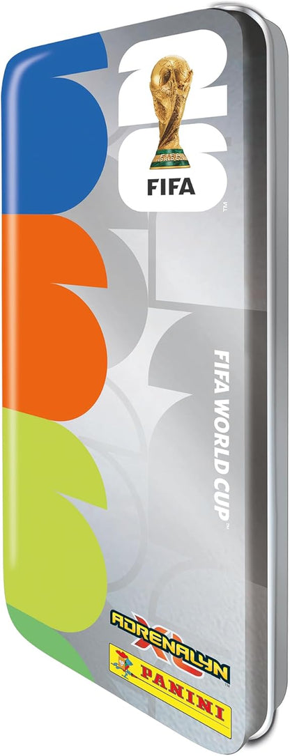 Fifa World Cup 2026: Adrenalyn Xl Official Trading Cards - Collector`S Tin