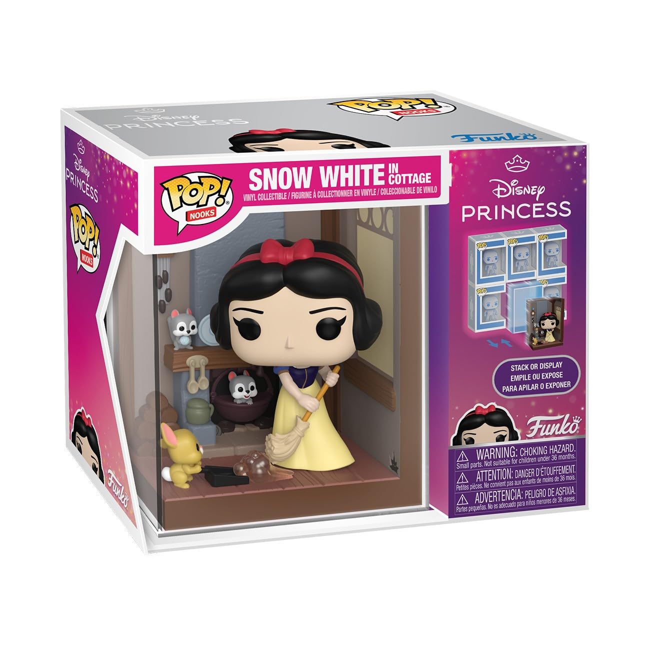 Funko POP! Nooks: Snow White in her Cottage - Collectable Vinyl Figure - Gift Idea - Official Merchandise - Toys For Kids & Adults - Model Figure for Collectors and Display