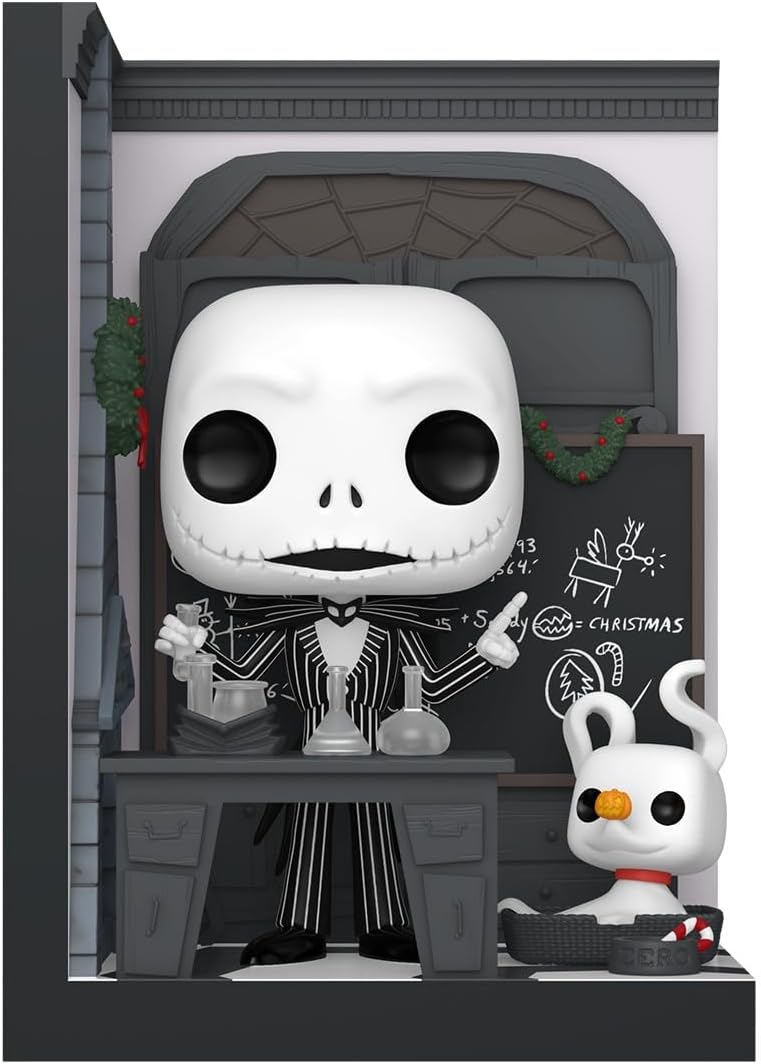 Funko POP! Nooks: The Nightmare Before Christmas- TNBC - Jack Skellington’s Room - Collectable Vinyl Figure - Gift Idea - Official Merchandise - Toys For Kids & Adults - Model Figure for Collectors