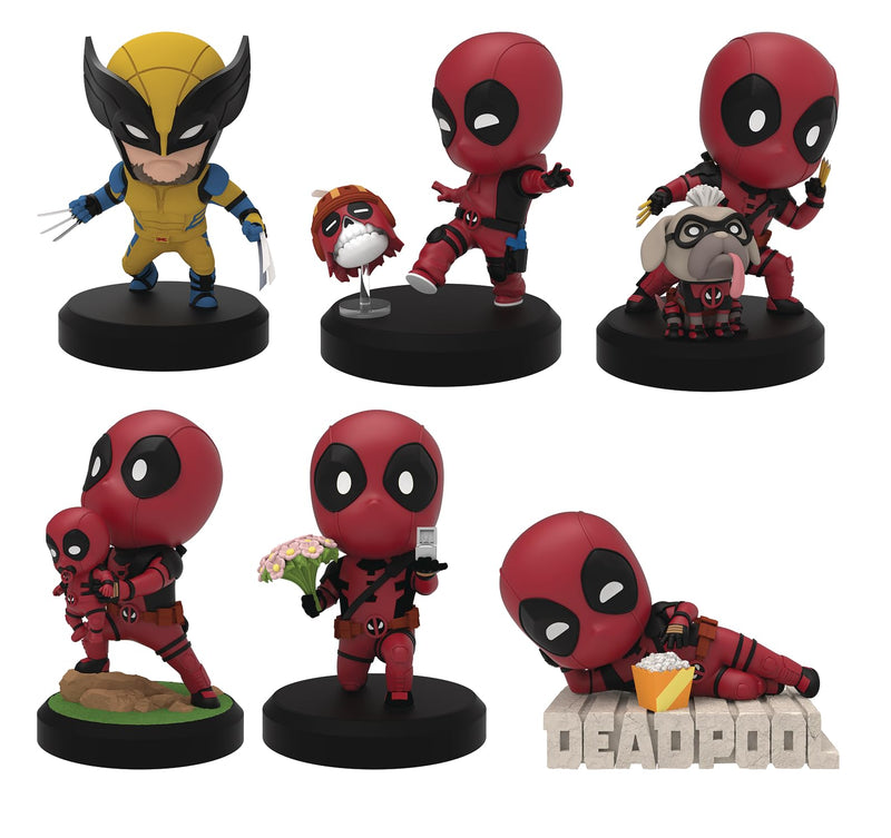 Beast Kingdom Deadpool & Wolverine Series MEA-087 Mini Egg Attack Figure Blind Box Set