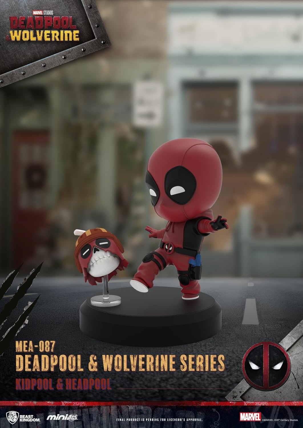 Beast Kingdom Deadpool & Wolverine Series MEA-087 Mini Egg Attack Figure Blind Box Set