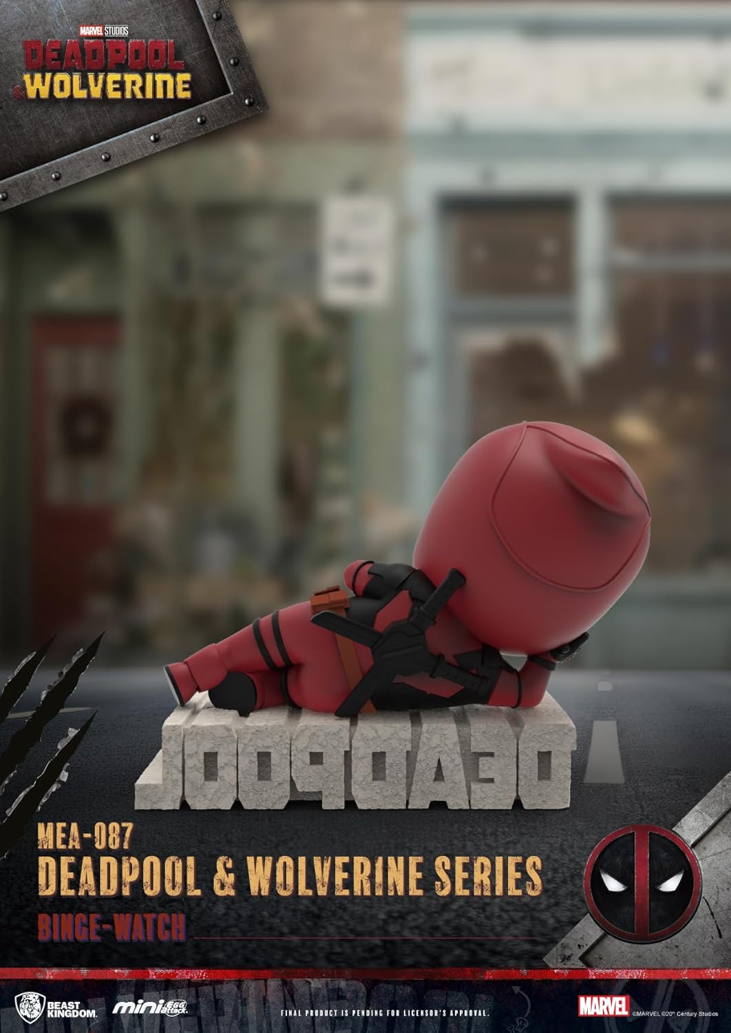 Beast Kingdom Deadpool & Wolverine Series MEA-087 Mini Egg Attack Figure Blind Box Set