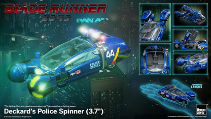 Blade Runner 2049 Vehicle Deckard`S Police Spinner 10 Cm