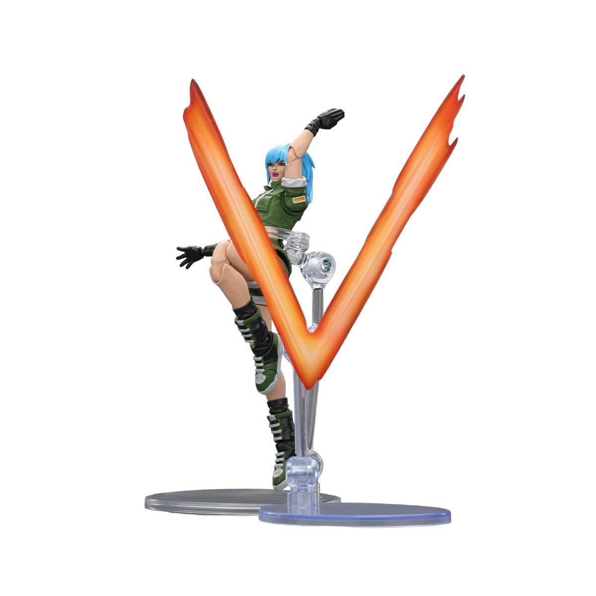 JOYTOY The King of Fighters '98 Angry Team Leona Heideln Action Figure Action Figure