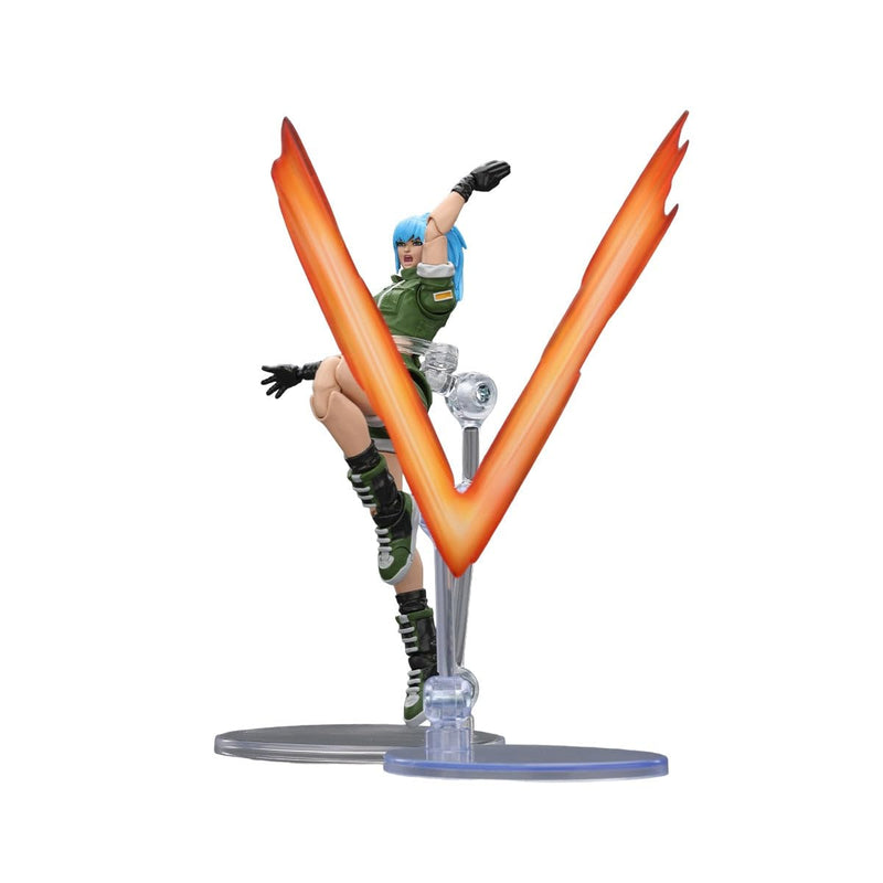 JOYTOY The King of Fighters '98 Angry Team Leona Heideln Action Figure Action Figure