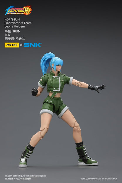 JOYTOY The King of Fighters '98 Angry Team Leona Heideln Action Figure Action Figure