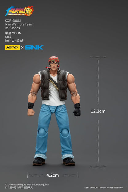 JOYTOY The King of Fighters '98 Angry Team Ralph Jones Action Figure Action Figure