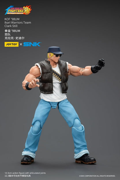JOYTOY The King of Fighters '98 Angry Team Clark Steel Action Figure Action Figure