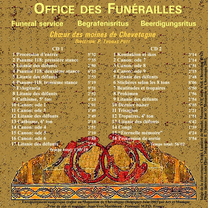 Funerailles - Choeur Des Moines Chevetogne