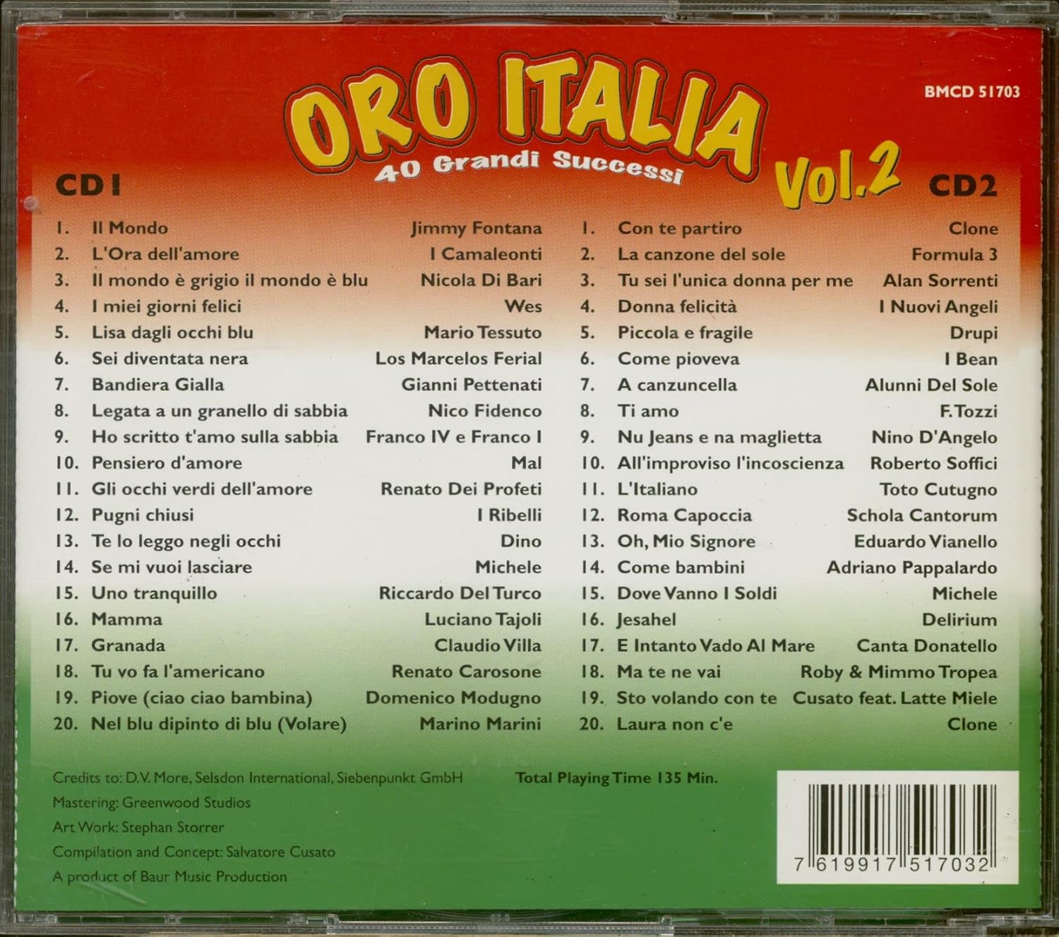 Oro Italia Vol. 2