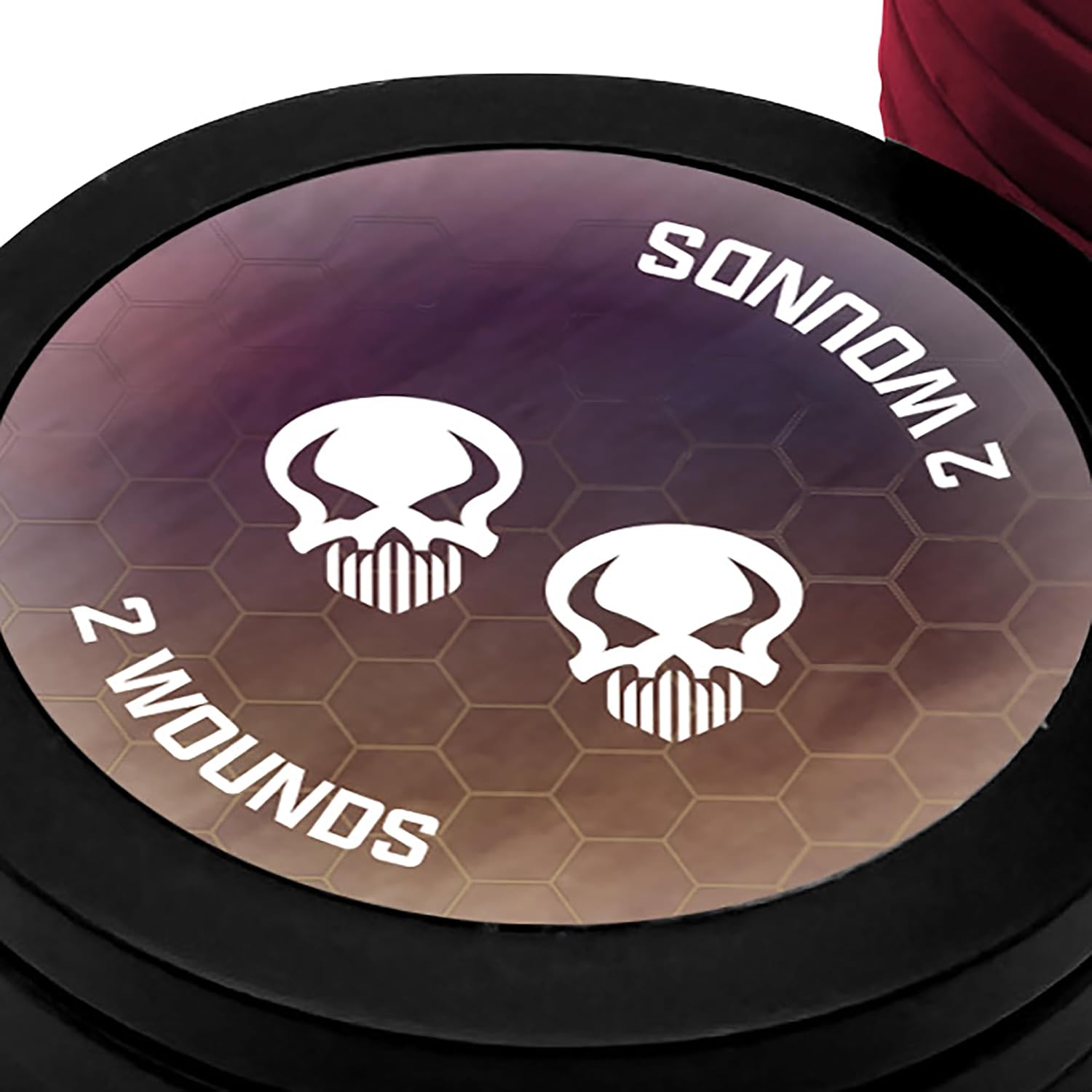 Renegade Games: Heroscape - Premium Wound Markers - 12 Piece Set, 1 & 2 Wound Tokens, Make Tracking Faster & Cleaner, RPG Accessory, Game Add-On