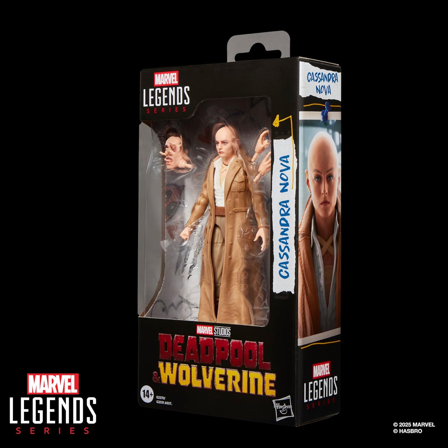 Marvel Legends Series Cassandra Nova, Marvel Studios' Deadpool & Wolverine Movie Collectible 6-Inch Action Figure Gift