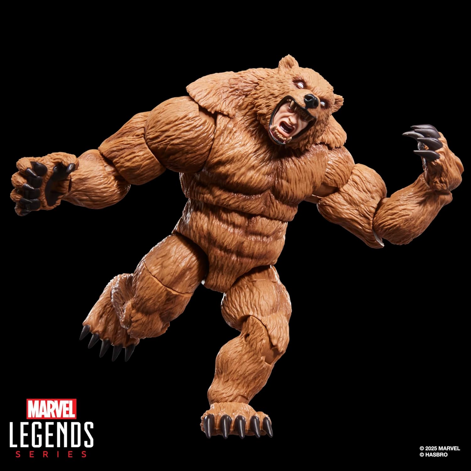 The Amazing Spider-Man Marvel Legends Action Figure Marvel`S Grizzly 15 Cm