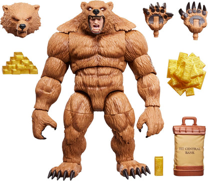 The Amazing Spider-Man Marvel Legends Action Figure Marvel`S Grizzly 15 Cm