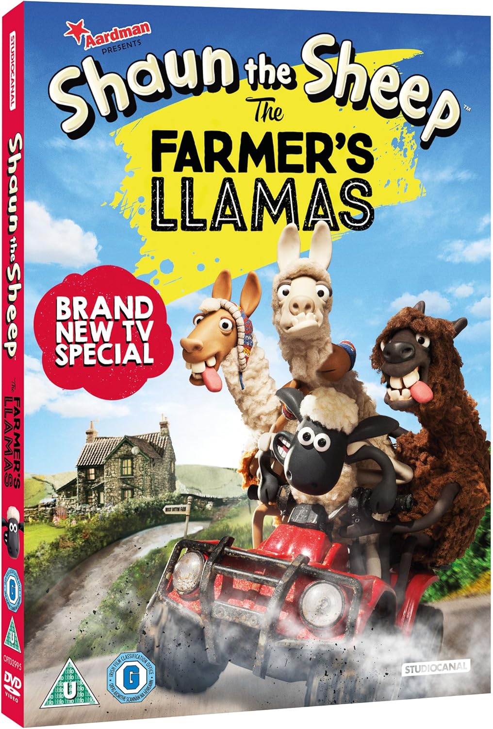 Shaun The Sheep In The Farmer's Llamas