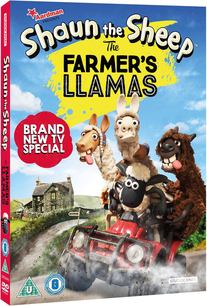 Shaun The Sheep In The Farmer's Llamas