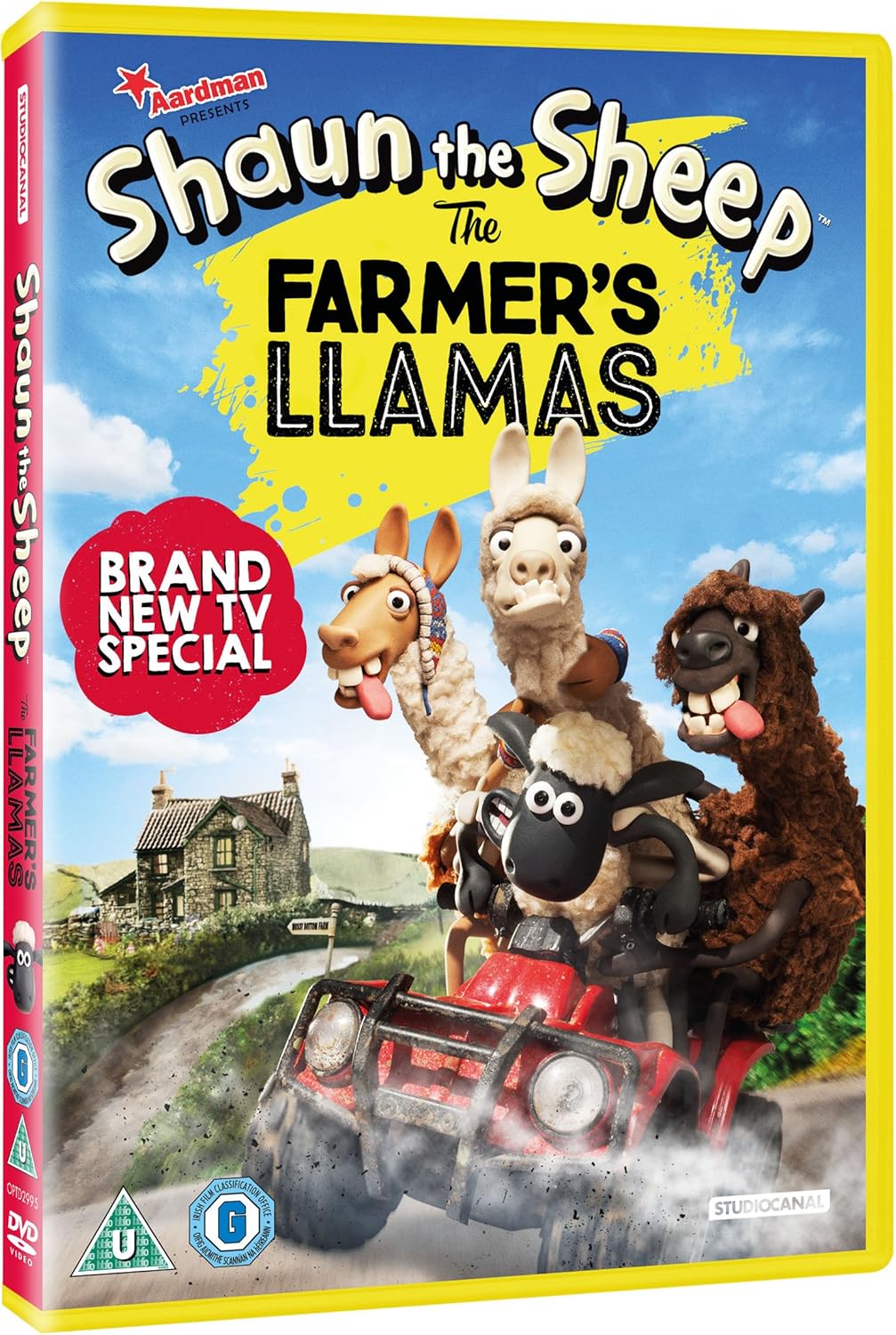 Shaun The Sheep In The Farmer's Llamas