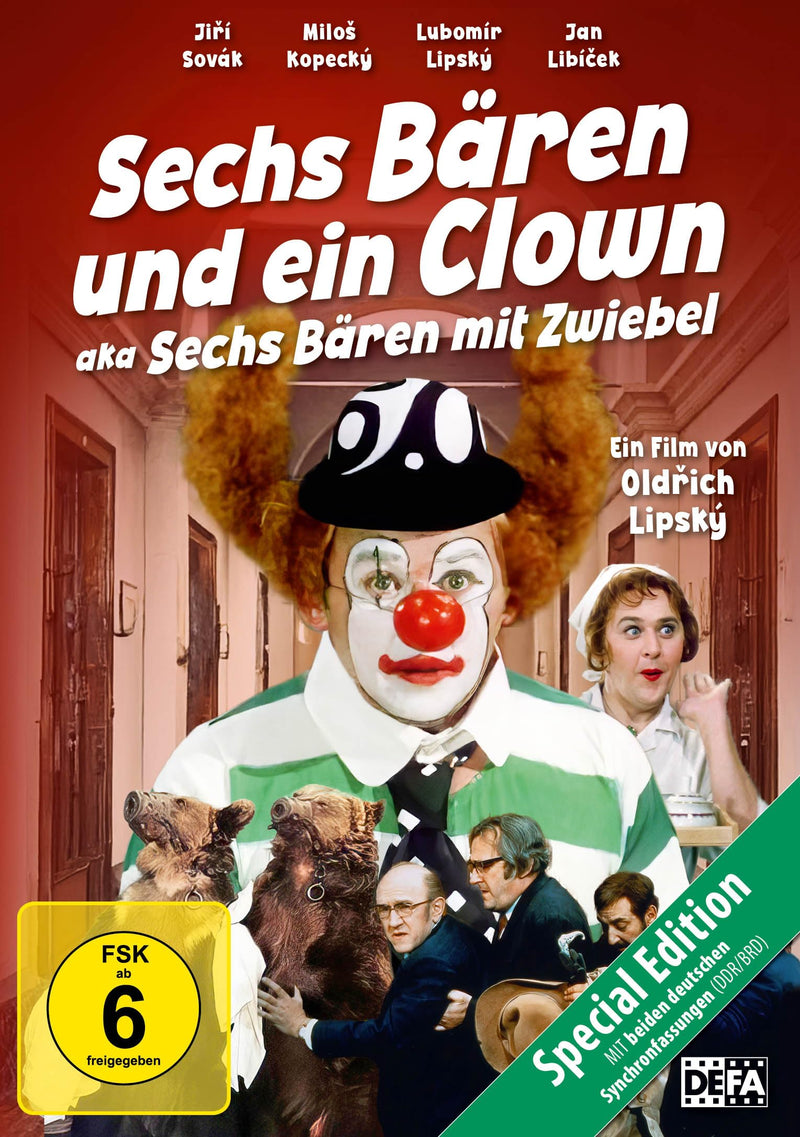 Sechs Bären und ein Clown aka Sechs Bären mit Zwiebel mit beiden Synchronfassungen (DDR & BRD) (DEFA Filmjuwelen