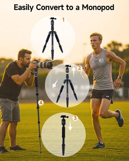 Rollei - Tripod - Aluminum - Compact Traveler No. 1 - Compact
