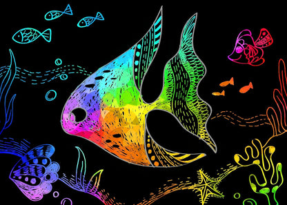 Avenir - Scratch Mini Book - Under The Sea (58Ch211656)