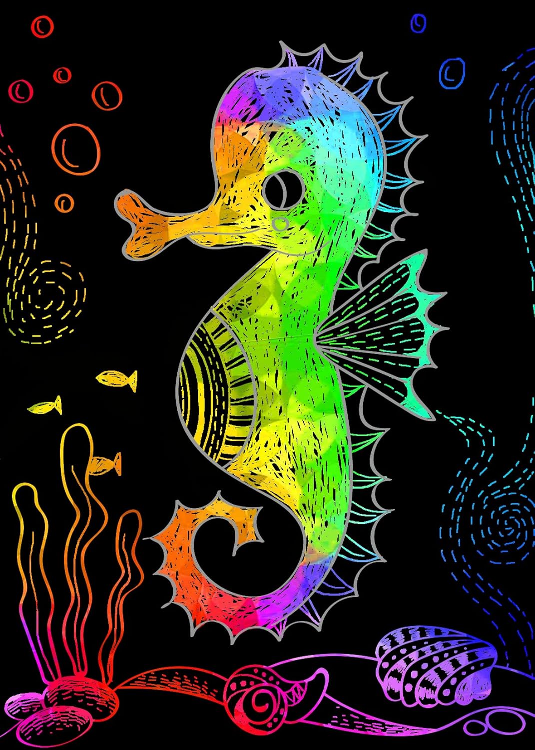 Avenir - Scratch Mini Book - Under The Sea (58Ch211656)