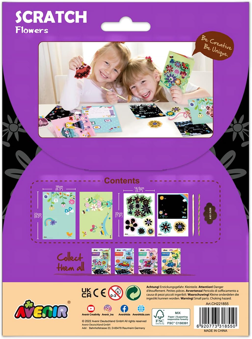 (Bundle)Avenir - Scratch Greeting Card - (58Ch221855)