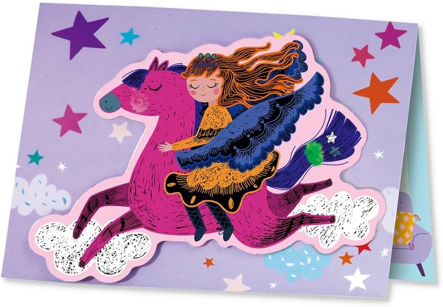 Avenir Princess Scratch Greeting Card