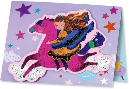 Avenir Princess Scratch Greeting Card